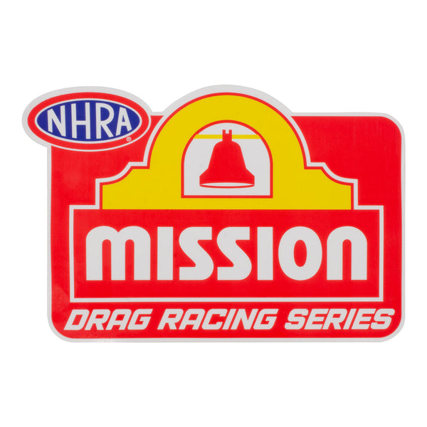 Mission Drag Racing Series Jumbo Decal - Front View