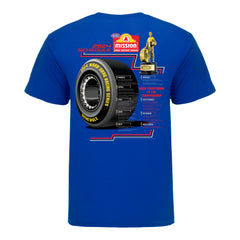 2024 NHRA Mission Schedule T-Shirt - Back View