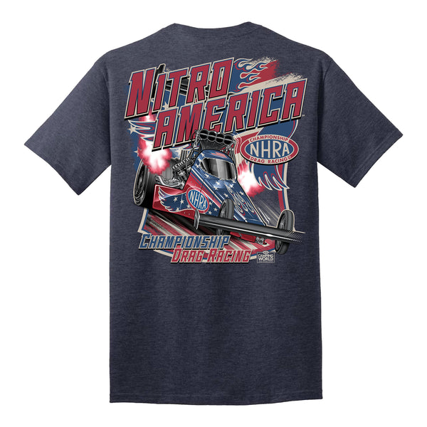 NHRA Nitro Americana T-Shirt - Back View
