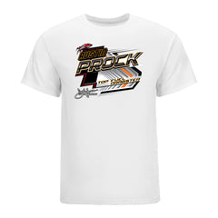 Austin Prock Rocket T-Shirt In White - Front View