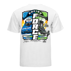 JFR Father/Daughter T-Shirt In White - Back View