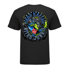 Nitro Junkie T-Shirt In Black - Back View