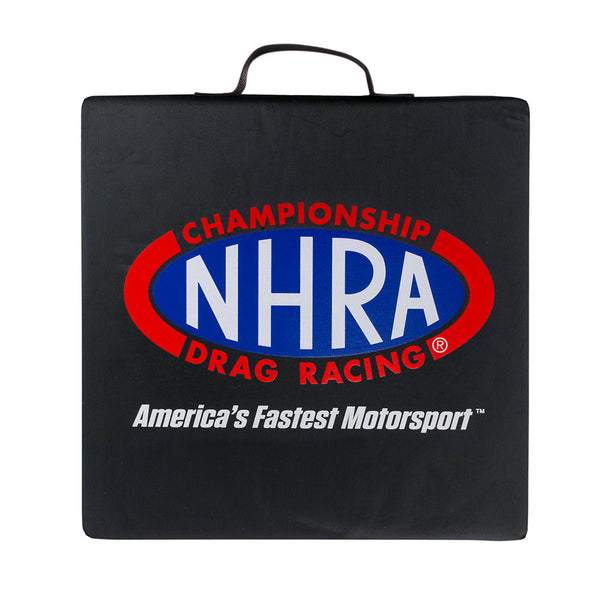 NHRA Seat Cushion In Black - Front View