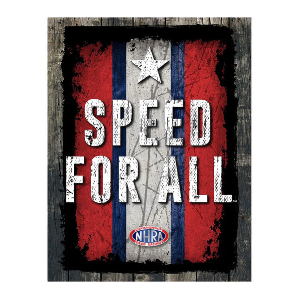 Americana Speed for All Canvas In Multi-Color - Front View
