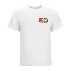 Bob Tasca Car T-Shirt in White - Front View