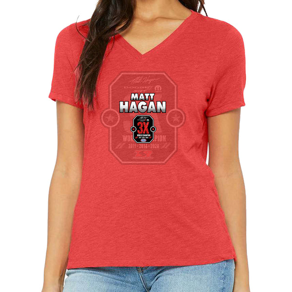 Onafhankelijk opwinding Ongrijpbaar Ladies Matt Hagan 3x Champion T-Shirt | Women's Sale Merchandise | NitroMall