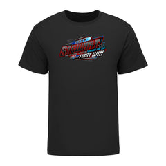 Tony Stewart 2023 First Win T-Shirt In Black - Front View
