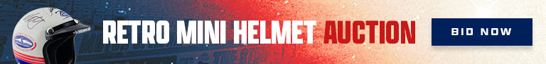 RETRO MINI HELMETS AUCTION | 75TH ANNIVERSARY RETRO MINI HELMETS AUTOGRAPHED BY WINNERS OF 2026 NHRA EVENTS | BID NOW| BID NOW