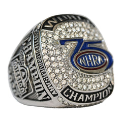 NHRA 75th Anniversary Ring - Angled Front Right View