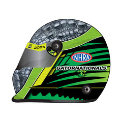 2025 NHRA Gatornationals Event Mini Helmet - Left Side View