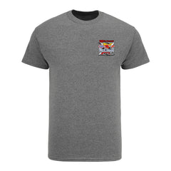 NHRA New England Nationals Event T-Shirt In Grey - Front View