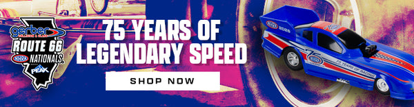 75 Years Of Legendary Speed SHOP NOW