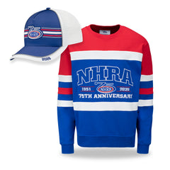75th Anniversary Hat & Sweatshirt Bundle: Crewneck & Tour Hat