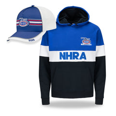 75th Anniversary Hat & Sweatshirt Bundle: Colorblock Hoodie & Tour Hat