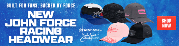 Built for Fans, Raced by Force - New John Force Racing Headwear - SHOP NOW
