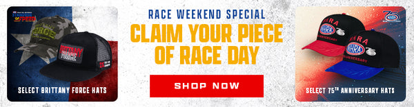 RACE WEEKEND SPECIAL - CLAIM YOUR PIECE OF RACE DAY - SHOP NOW