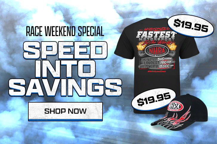 Race Weekend Special - Speed Into Savings - SHOP NOW