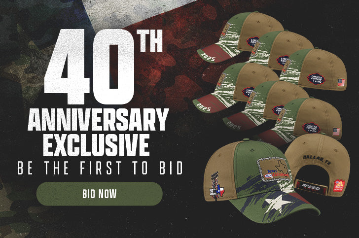 40th Anniversary - Be the First to Bid - BID NOW