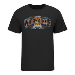 2026 Winternationals 4 Car T-Shirt in Black - Front View