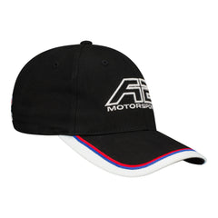 AB Motorsports Hat in Black - Angled Right Side View