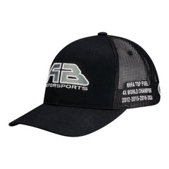 Antron Brown 4X Champ Hat - Black - Angled Left Side View