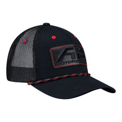 Antron Brown AB Motorsports Rope Velcro Hat in Black - Front Right View