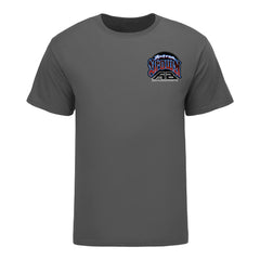 Antron Brown Top Fuel T-Shirt in Grey - Front View