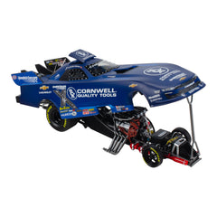 2025 Austin Prock Cornwell Tools Funny Car 1:24 Diecast in Blue - Front View