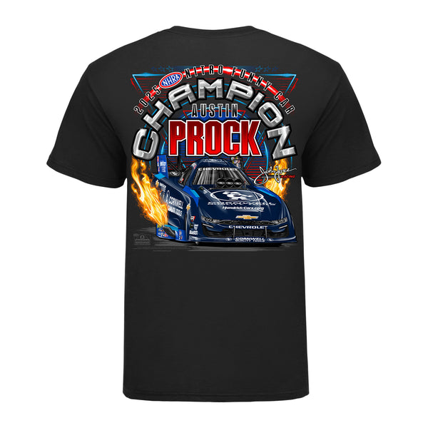 Austin Prock 2025 Funny Car Champion T-Shirt - Back View