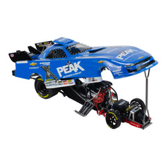 2025 Jack Beckman Peak Funny Car Diecast 1:24 in Blue - Front View