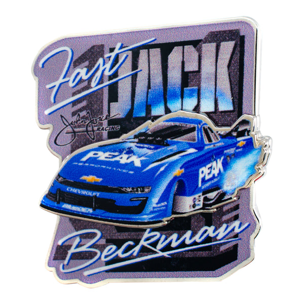 Jack Beckman Fast Jack Hatpin in Blue - Front View