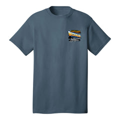 Fast Jack Beckman Funny Car T-Shirt in blue - Front View