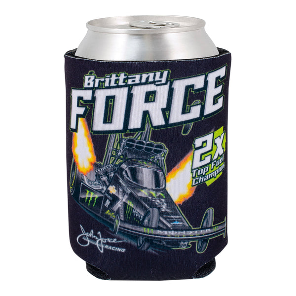 Brittany Force Monster TF Can Cooler - Front View