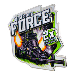 Brittany Force Monster TF Hatpin - Front View