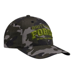 Brittany Force Camo Snap Hat - Front Right View