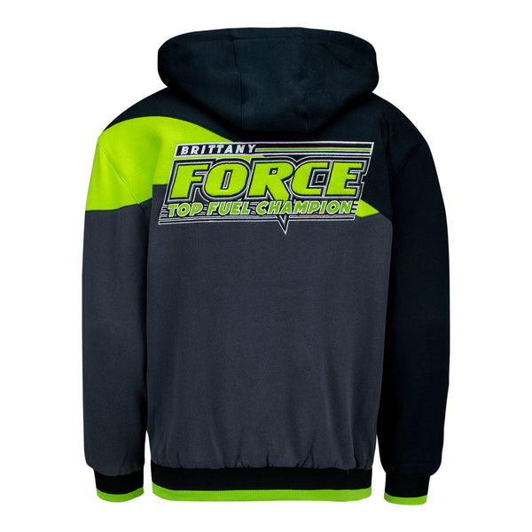 Brittany Force Hooded Zip-Up Jacket - Back View