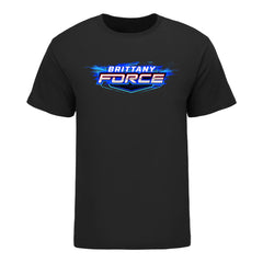 Brittany Force Record Breaker T-Shirt in Black - Front View