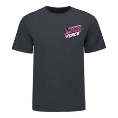 Brittany Force Tonal Pink Dragster T-Shirt - Front View