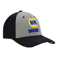 Ron Capps NAPA Racing Hat In Grey & Black - Angled Right Side View