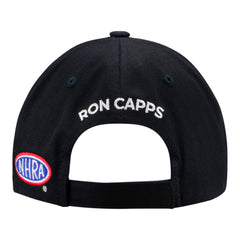 Ron Capps NAPA Racing Hat In Grey & Black - Back View