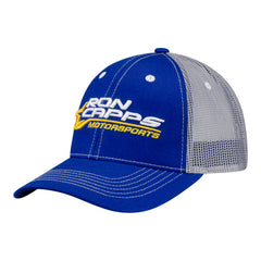 Ron Capps Motorsports Snap Hat in Blue - Front left view