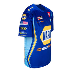 Ron Capps Uniform Shirt In Blue - Right Side View