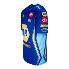 Ron Capps Uniform Shirt In Blue - Left Side View