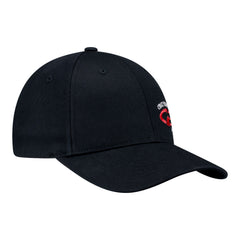 Cruz Pedregon Racing Snap Hat in Black - Front right view