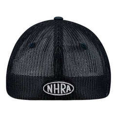Cruz Pedregon License Plate Flex-Fit Hat in black - back view