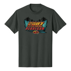 Cruz Pedregon Funny Car Action Shirt - front view