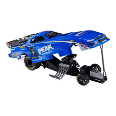 2024 John Force PEAK Cheverolet Funny Car Diecast 1:24 - Open View