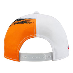 John Force Brute Force Snap Hat in orange - Back View