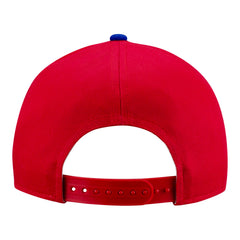 John Force Throwback Snap Hat in Red - Back View