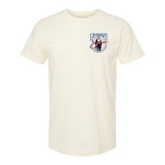 John Force NHRA Drag Racing Legend T-Shirt in White - Front View